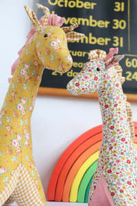 Flannery & Ferg: giraffe sewing pattern