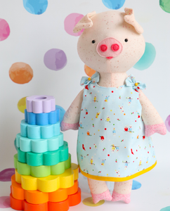 Pig Sewing pattern: This Little Piggy