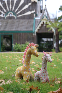 Flannery & Ferg: giraffe sewing pattern