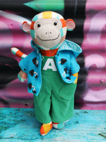 Load image into Gallery viewer, Archie: Monkey sewing pattern
