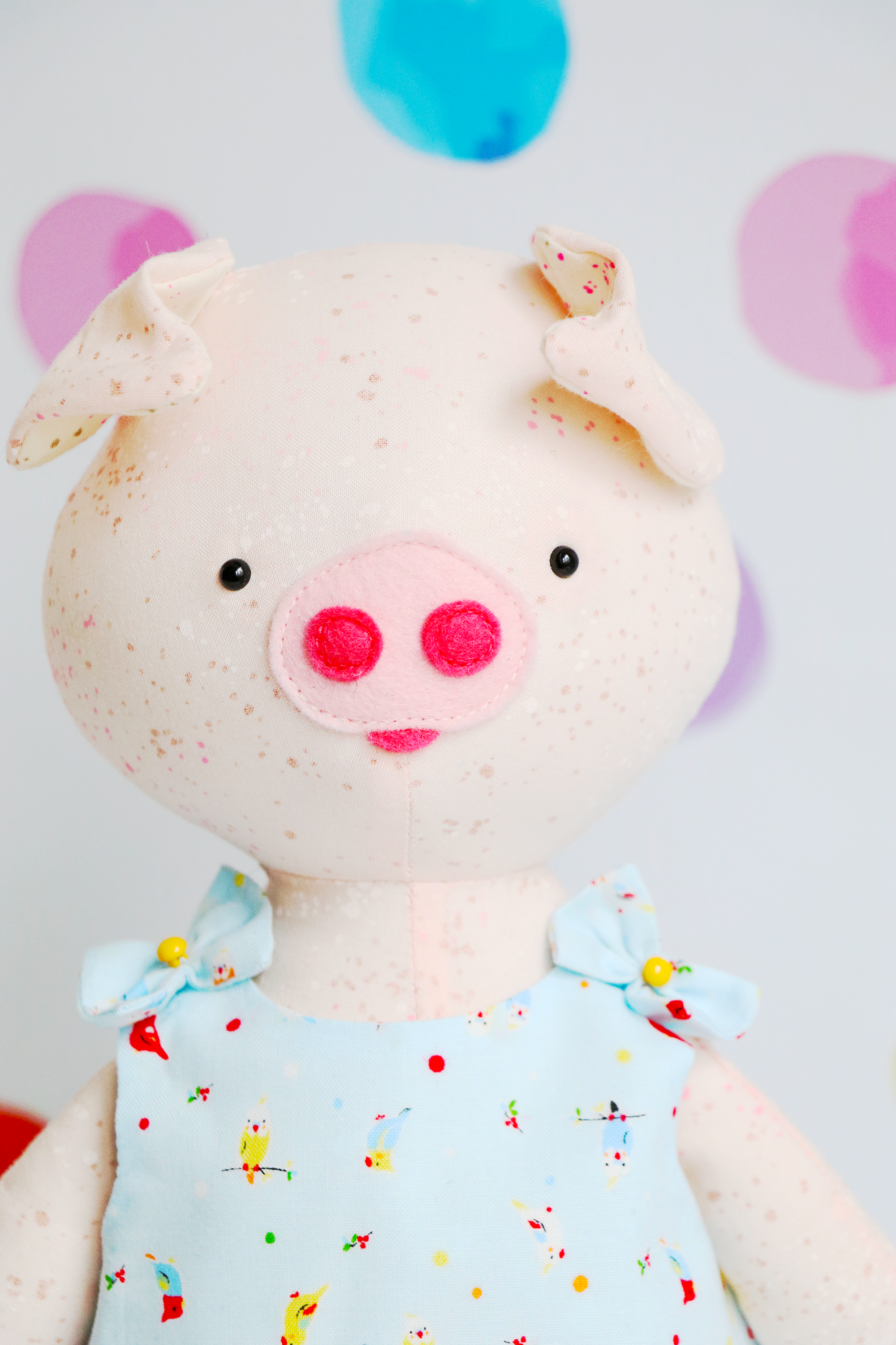 Pig Sewing pattern: This Little Piggy