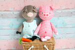 Load image into Gallery viewer, Pig Sewing pattern: This Little Piggy
