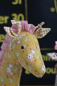 Flannery & Ferg: giraffe sewing pattern