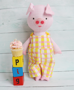 Pig Sewing pattern: This Little Piggy