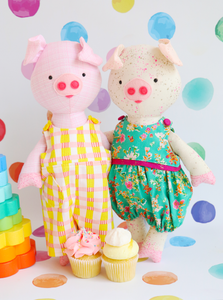 Pig Sewing pattern: This Little Piggy