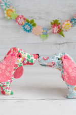 Load image into Gallery viewer, Best in Show sausage dog PDF sewing pattern.
