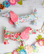 Load image into Gallery viewer, Best in Show sausage dog PDF sewing pattern.
