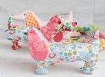 Load image into Gallery viewer, Best in Show sausage dog PDF sewing pattern.
