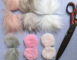 Load image into Gallery viewer, Faux Fur pieces for toymaking
