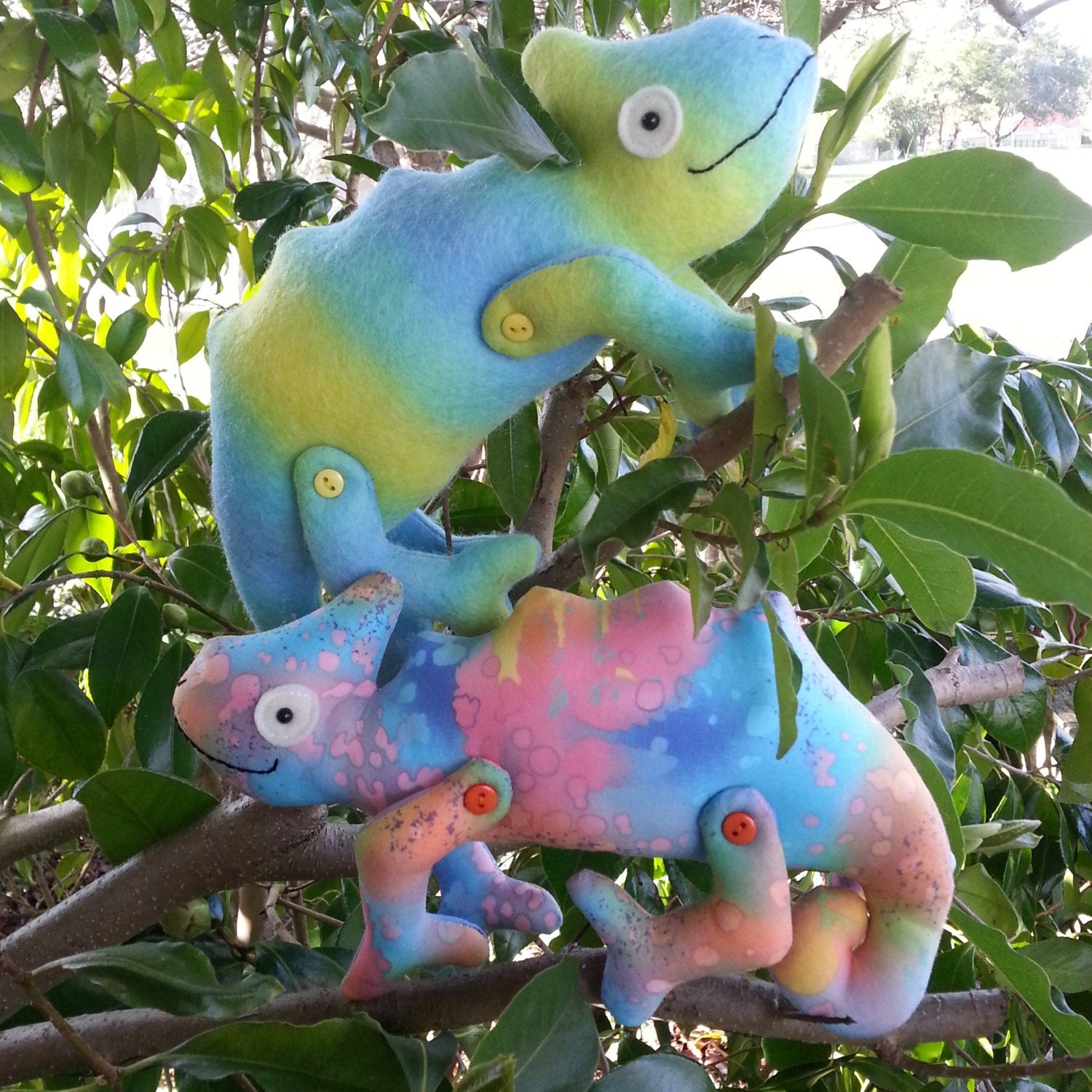 Karma Chameleon : Chameleon sewing pattern