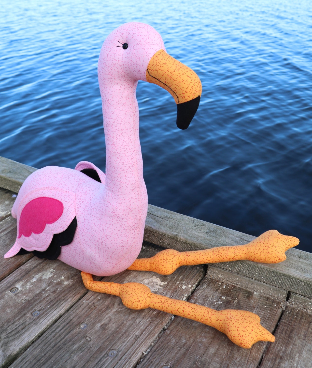 Blush: Flamingo sewing pattern