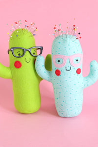 Totally cactus: Cactus pin cushion sewing pattern