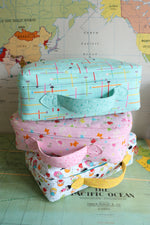 Load image into Gallery viewer, Small World Suitcase: Suitcase sewing pattern
