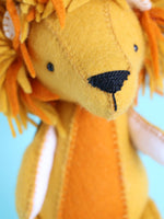 Load image into Gallery viewer, L is for Lion: Lion sewing pattern
