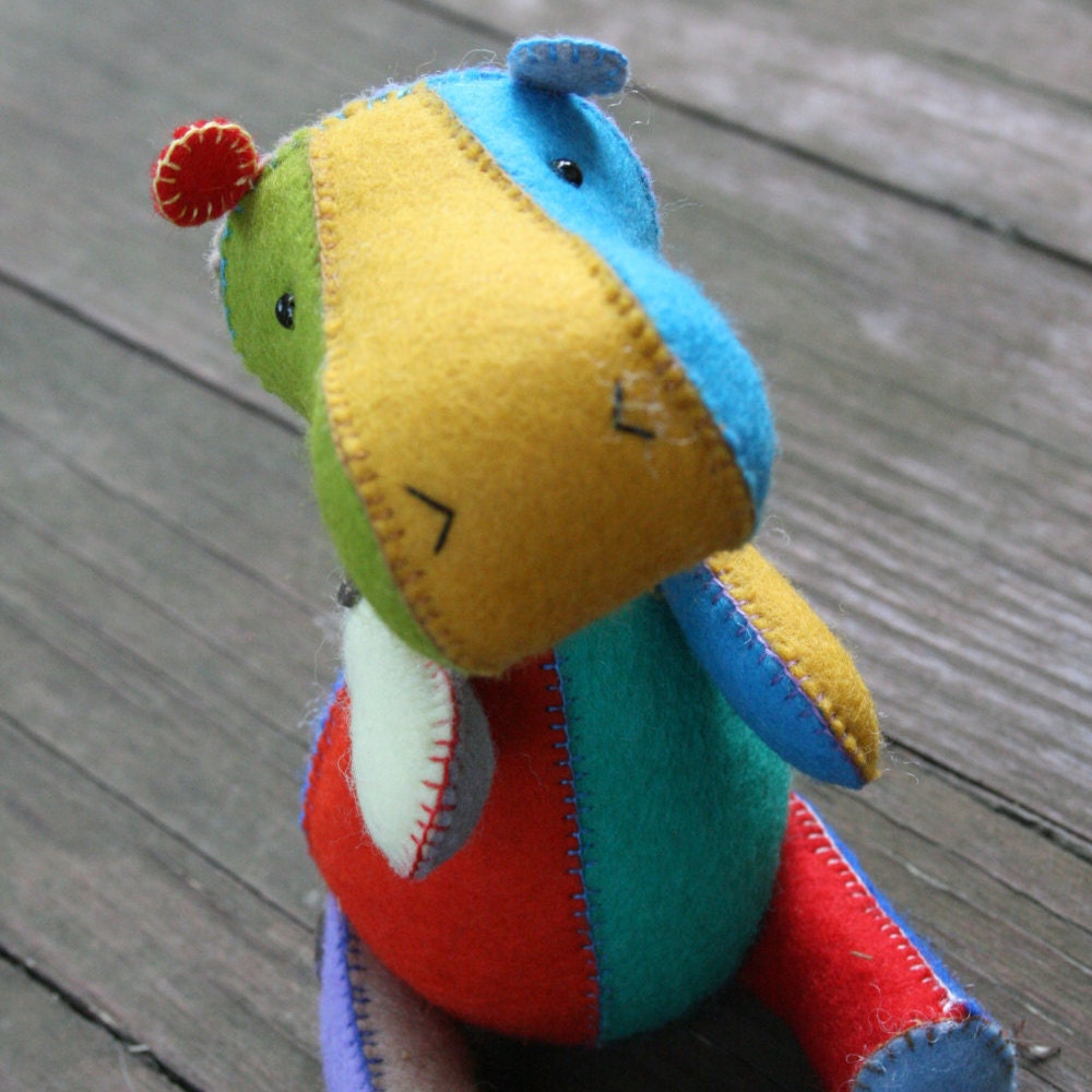 H is for Hippo: Hippo sewing pattern