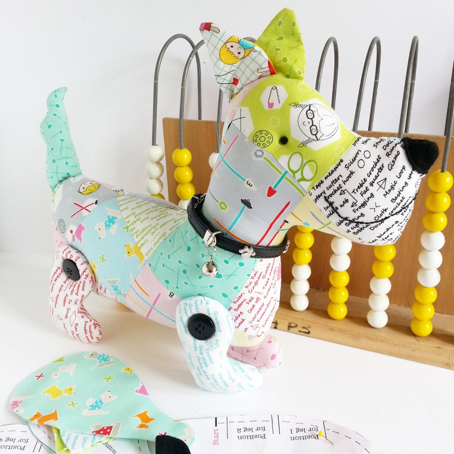 Sally & Smith : Sausage dog and Scotty Dog sewing pattern