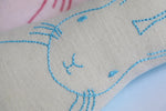 Load image into Gallery viewer, Jingle Bunny: embroidered bunny sewing pattern
