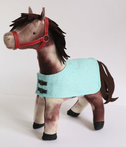 Stable Mates: Unicorn, horse, donkey sewing pattern