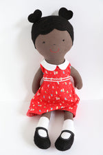 Load image into Gallery viewer, Ginger: doll sewing pattern with clothes
