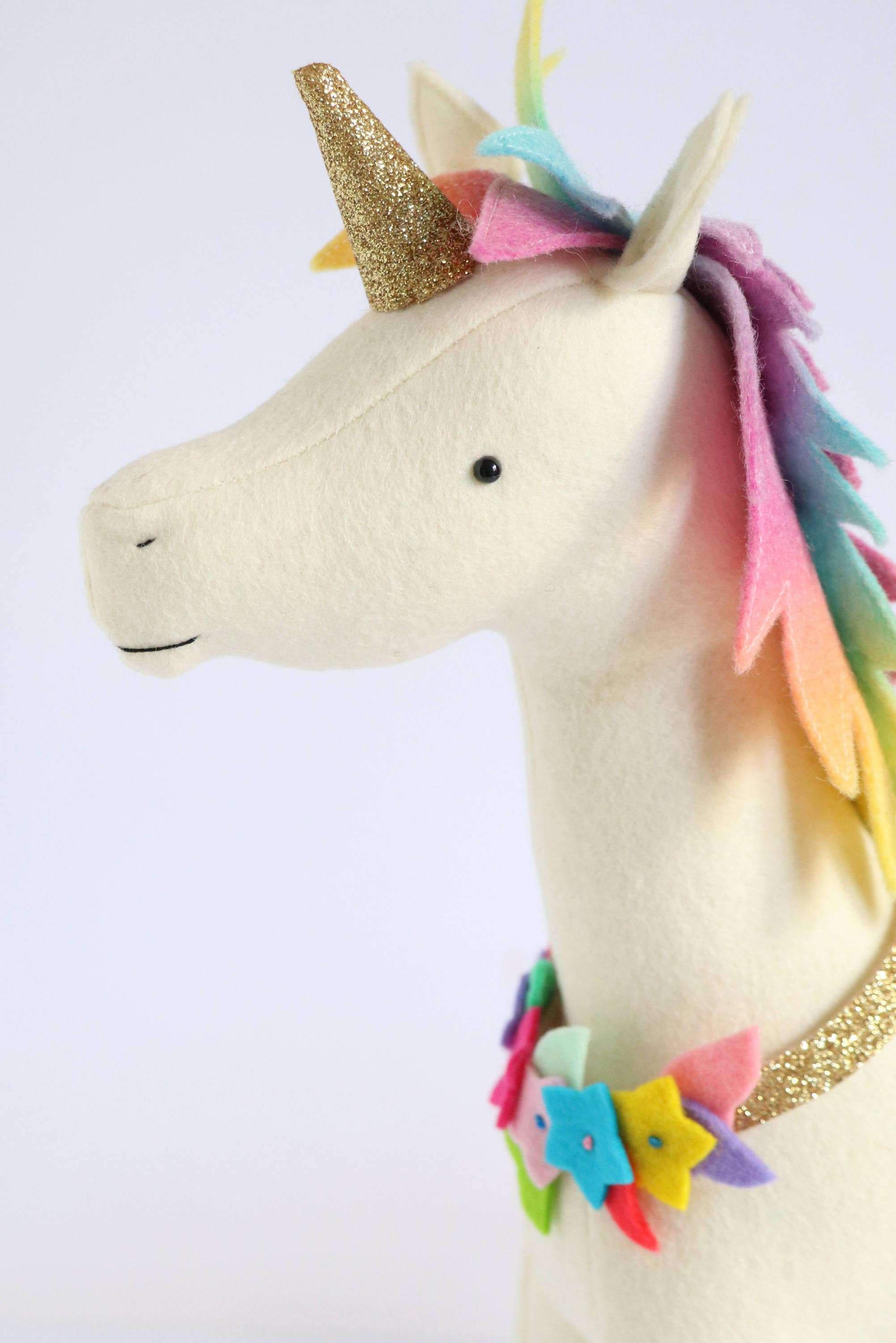 Stable Mates: Unicorn, horse, donkey sewing pattern