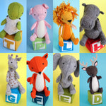 Load image into Gallery viewer, H is for Hippo: Hippo sewing pattern
