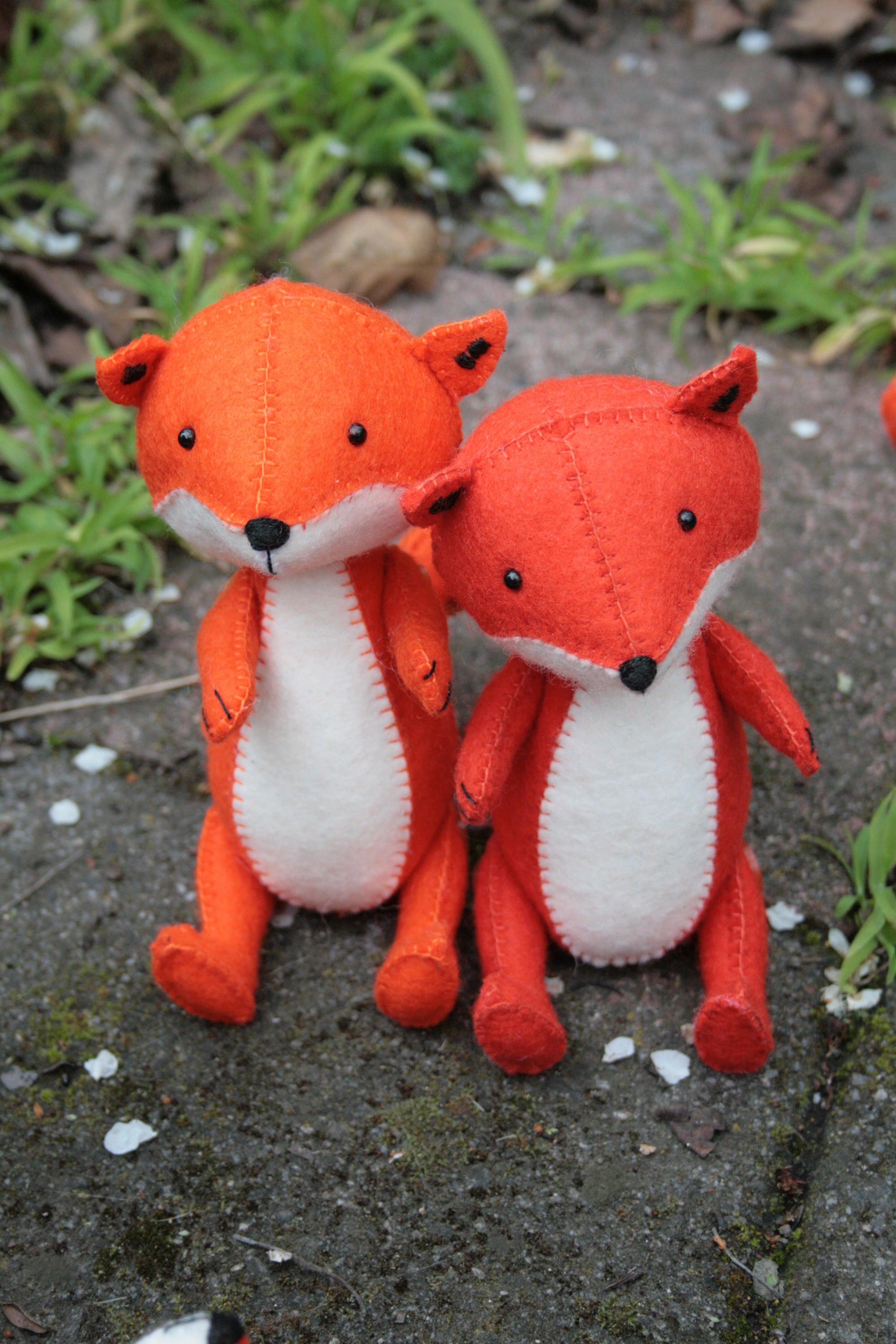 F is for Fox: Fox sewing pattern