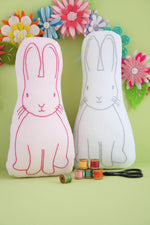 Load image into Gallery viewer, Jingle Bunny: embroidered bunny sewing pattern
