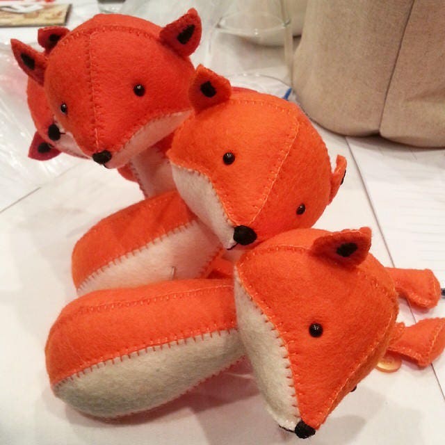 F is for Fox: Fox sewing pattern