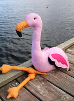 Load image into Gallery viewer, Blush: Flamingo sewing pattern
