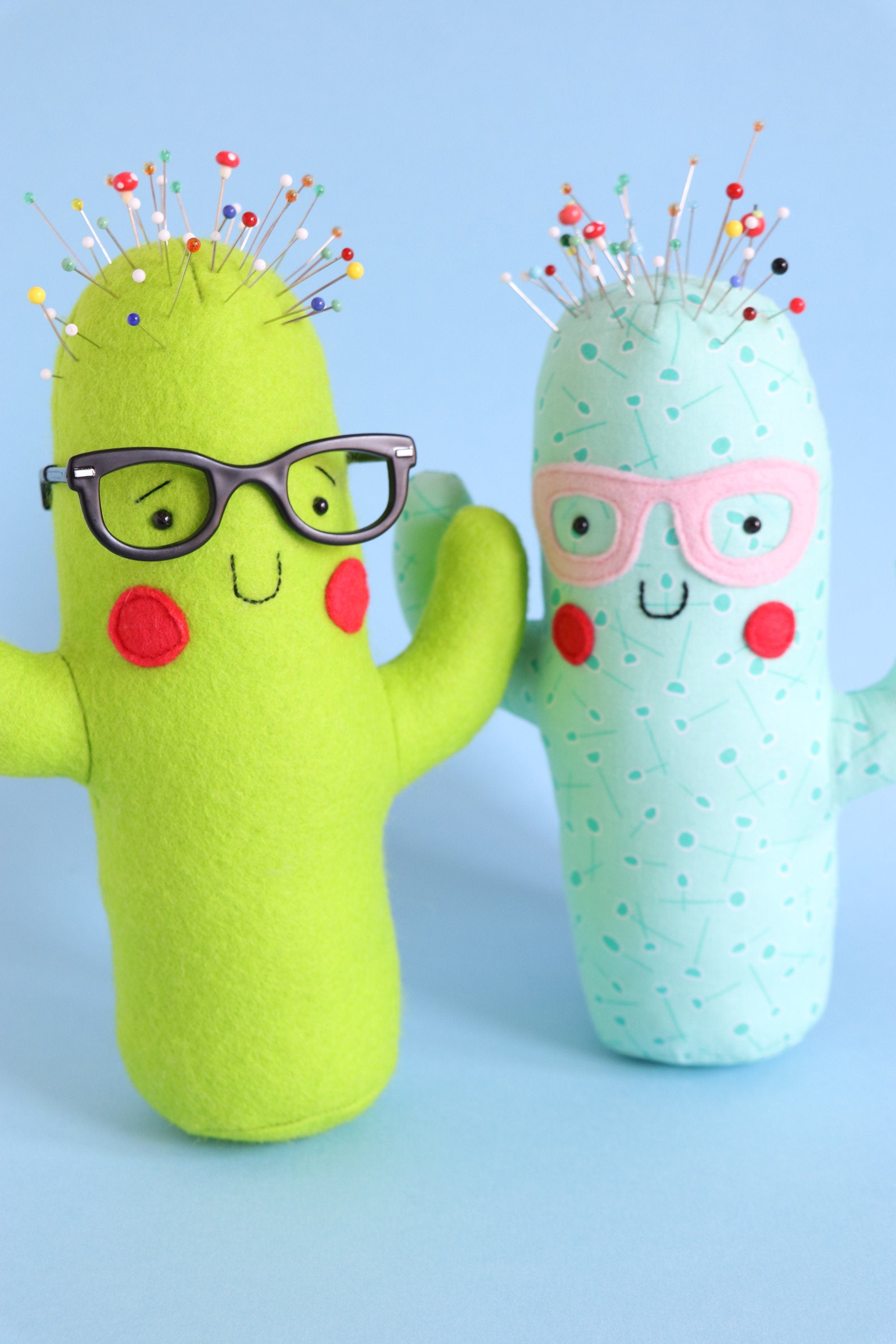 Totally cactus: Cactus pin cushion sewing pattern