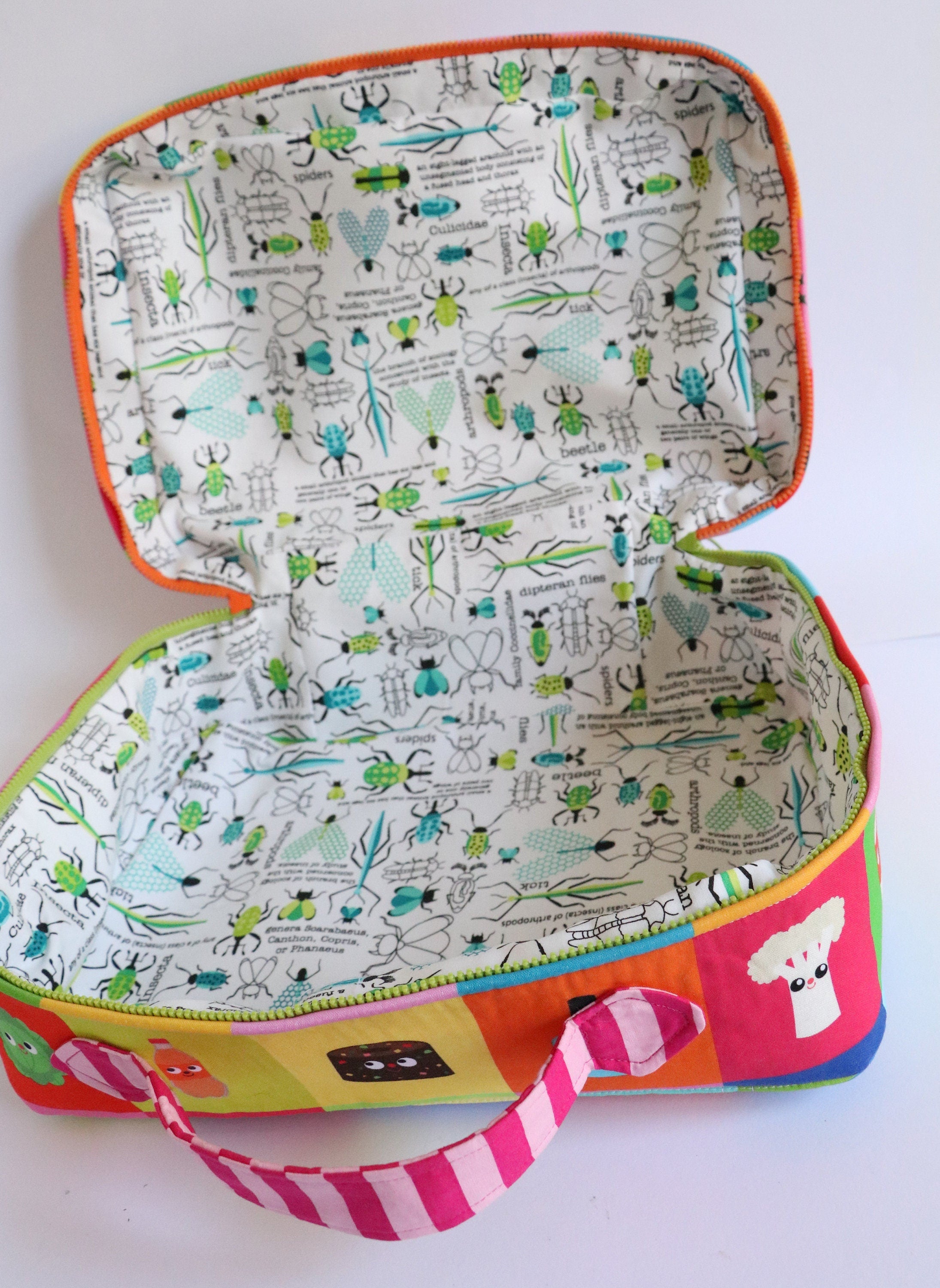 Small World Suitcase: Suitcase sewing pattern