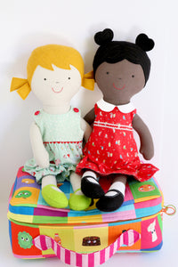 Ginger: doll sewing pattern with clothes