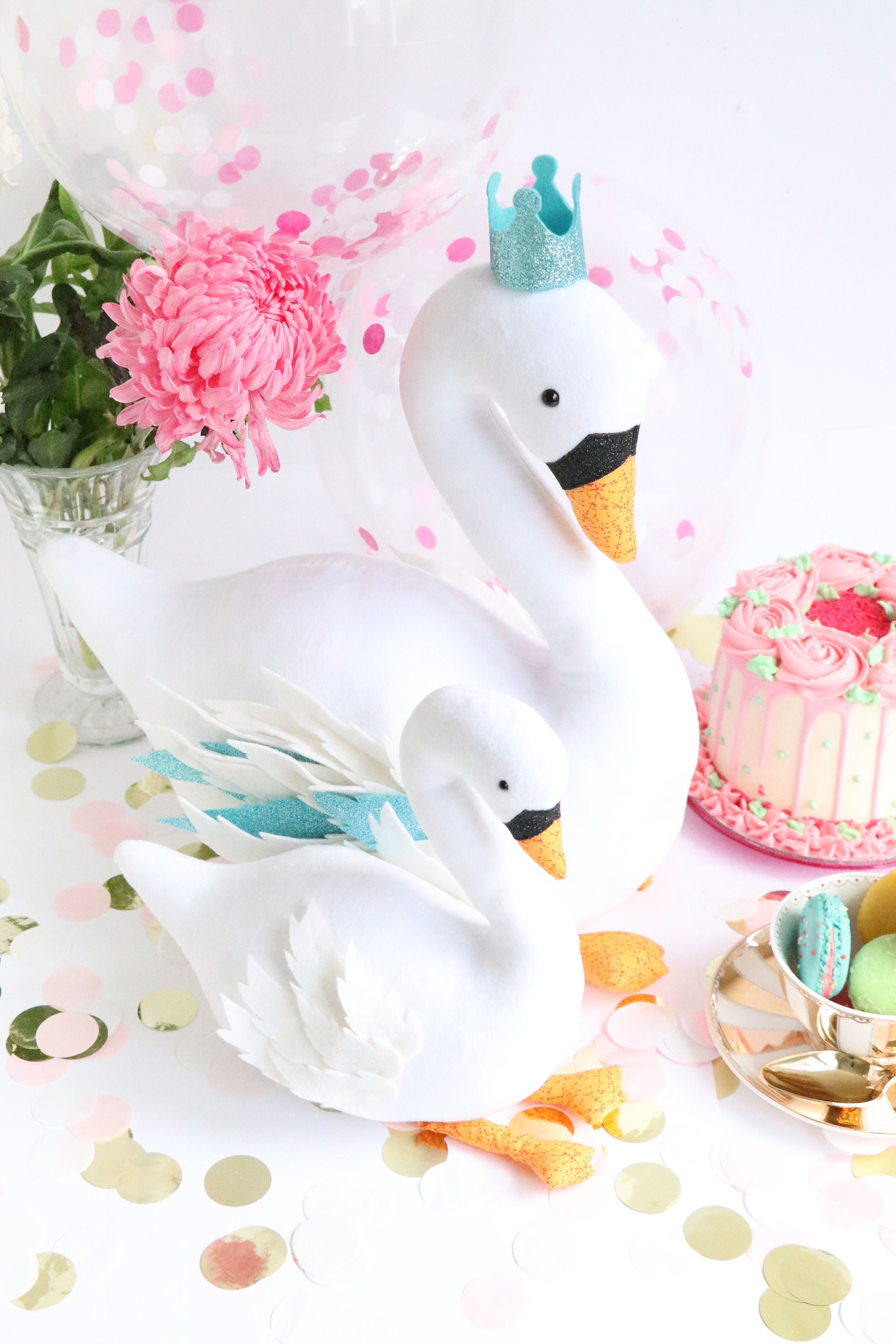 Swan Party: Swan Sewing pattern