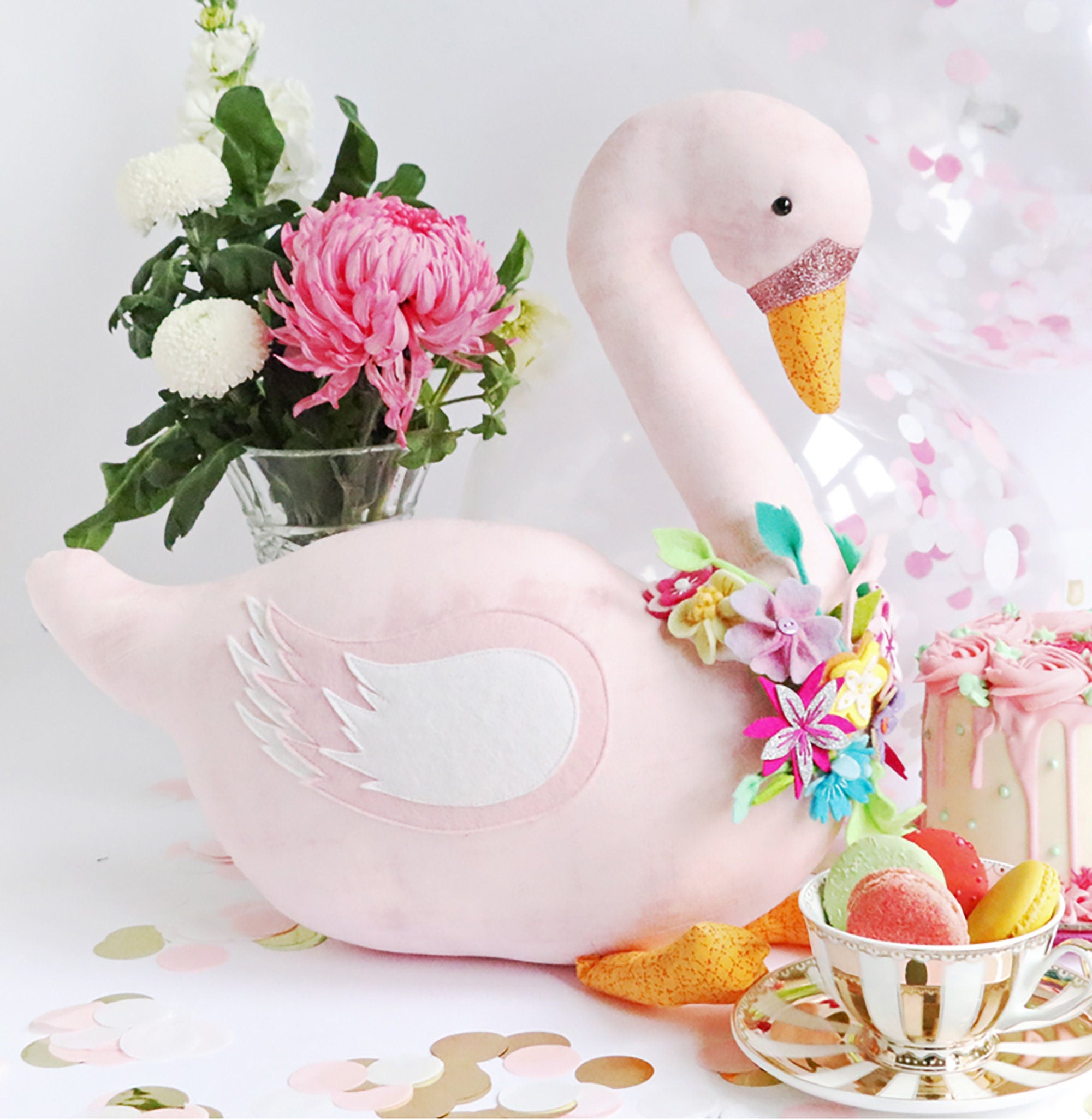 Swan Party: Swan Sewing pattern