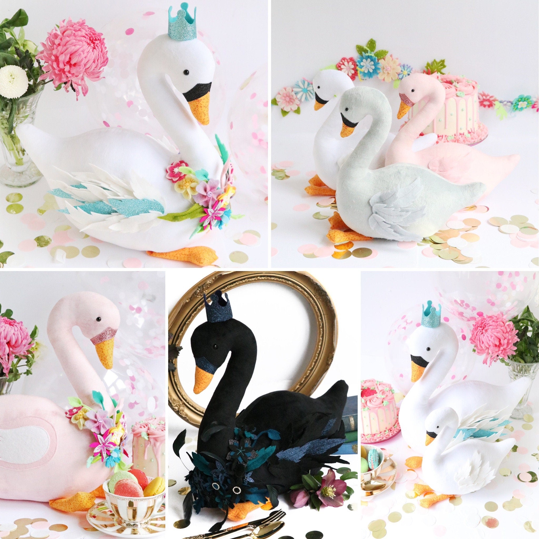 Swan Party: Swan Sewing pattern