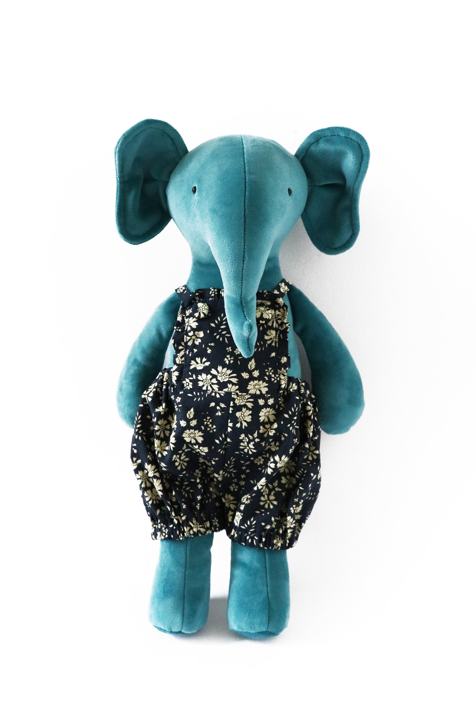 Sunday best: elephant sewing pattern with romper