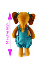 Load image into Gallery viewer, Sunday best: elephant sewing pattern with romper
