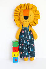 Load image into Gallery viewer, Dandy Lions: Lion sewing pattern with clothes
