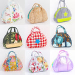 Load image into Gallery viewer, nine varieties of bitty bowler bags
