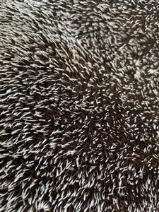 Hedgehog fur,  Steiff Schulte Mohair, prickly fur, mohair , faux fur hedgehogs