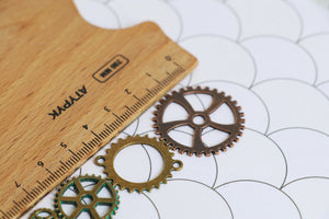 Robot gears,  clock parts, metal embellishments, steam punk, watch parts steampunk cogs, metal findings , metal wheels