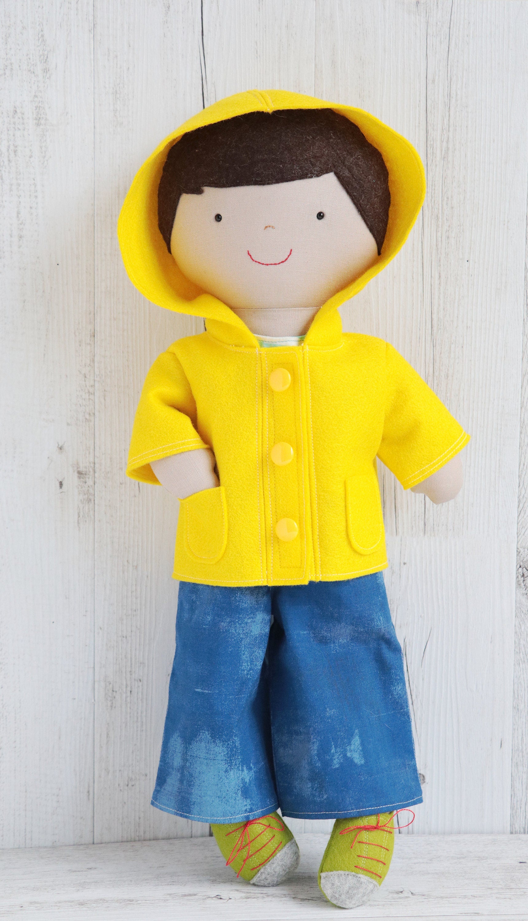 Henry: Boy doll with lots of clothes sewing pattern