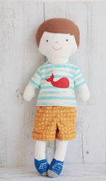 Load image into Gallery viewer, Henry: Boy doll with lots of clothes sewing pattern
