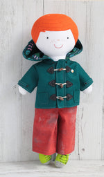 Load image into Gallery viewer, Henry: Boy doll with lots of clothes sewing pattern
