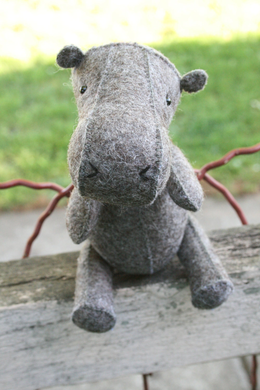 H is for Hippo: Hippo sewing pattern