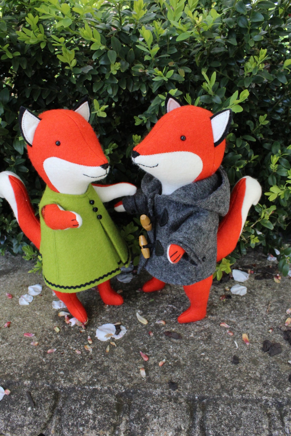 Ginger and Blue: Fox sewing pattern