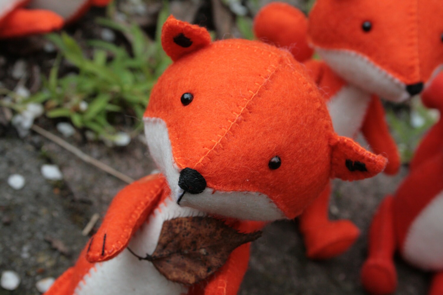 F is for Fox: Fox sewing pattern