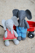 Load image into Gallery viewer, Elephant sewing pattern by Jodie Carleton of Ric Rac
