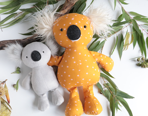 Banjo & Blue : koala sewing pattern