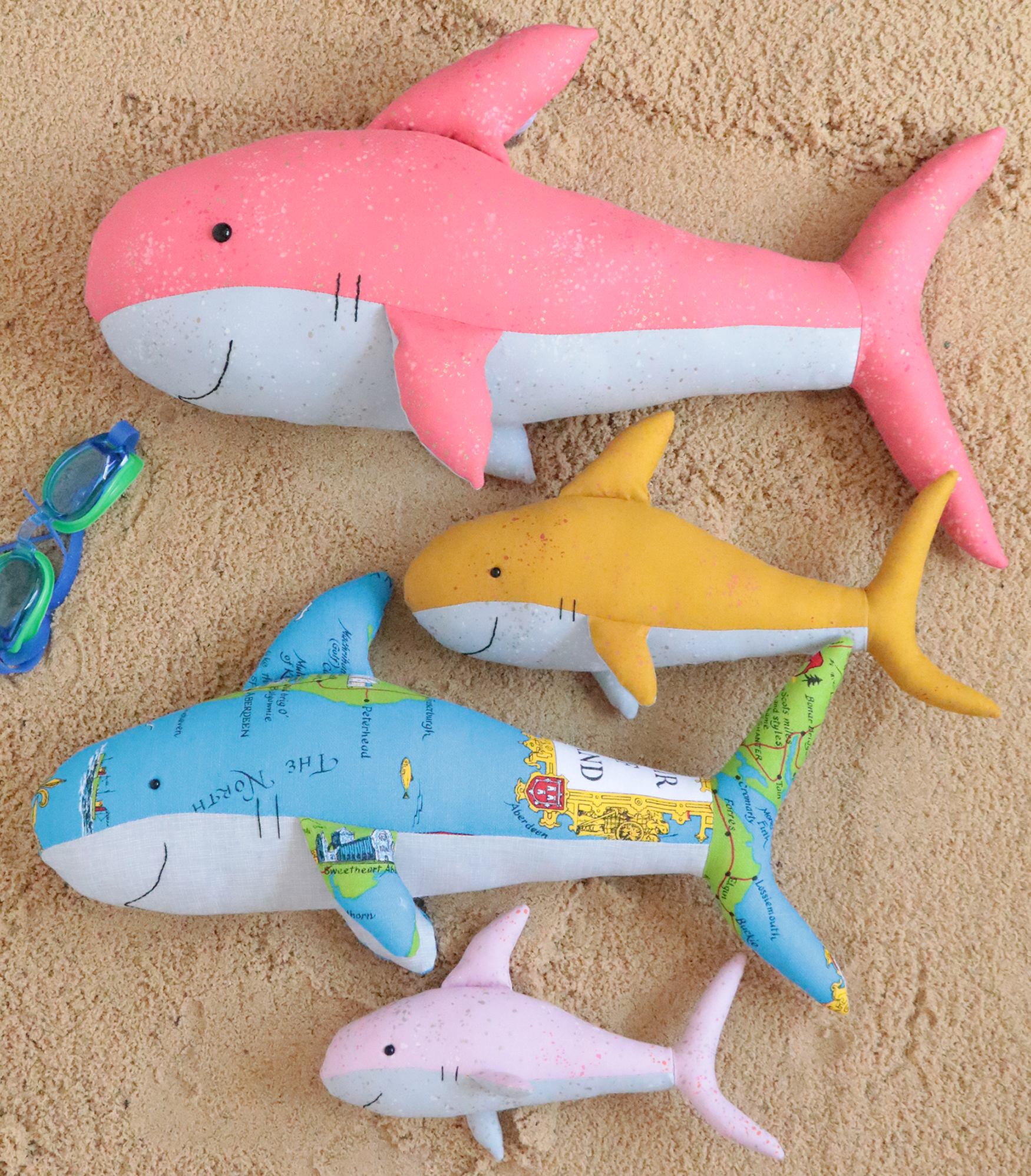 Shark Tank: Shark sewing pattern